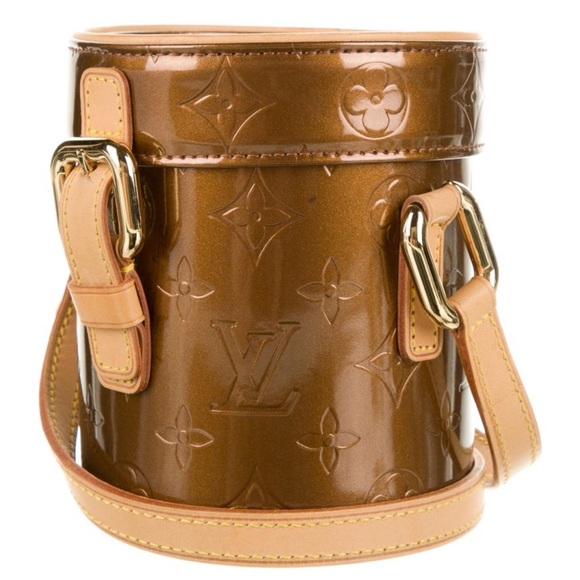 Louis Vuitton Vernis Bronze Round Crossbody - Picture 2 of 8